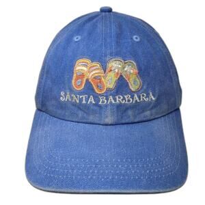 Titan Baseball Cap Blue One Size Santa Barbara Flip Flops Graphic Strapback Hat